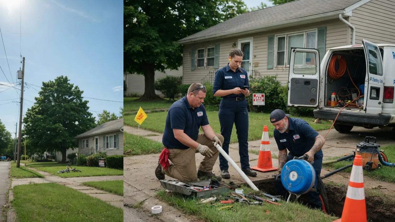 Sewer Line Repair in Wellsville, NY near me